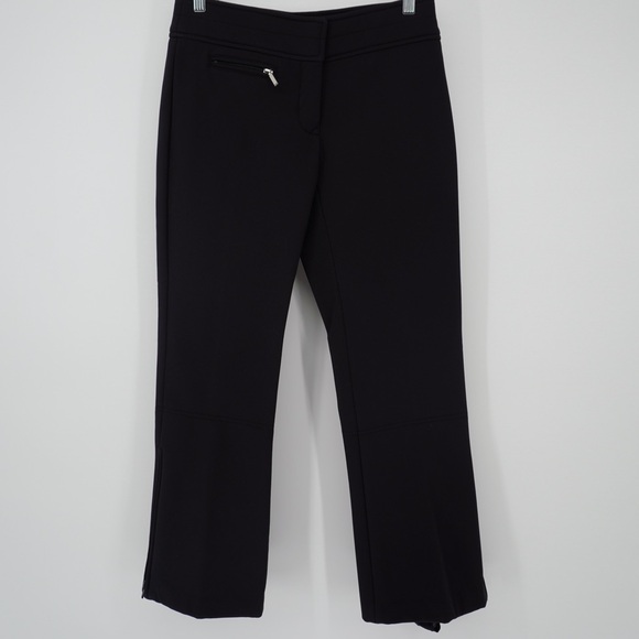 fera Pants - FERA Skiwear Black Stretch Ski Pants Stirrups 6S Snow Winter Outdoors bootcut